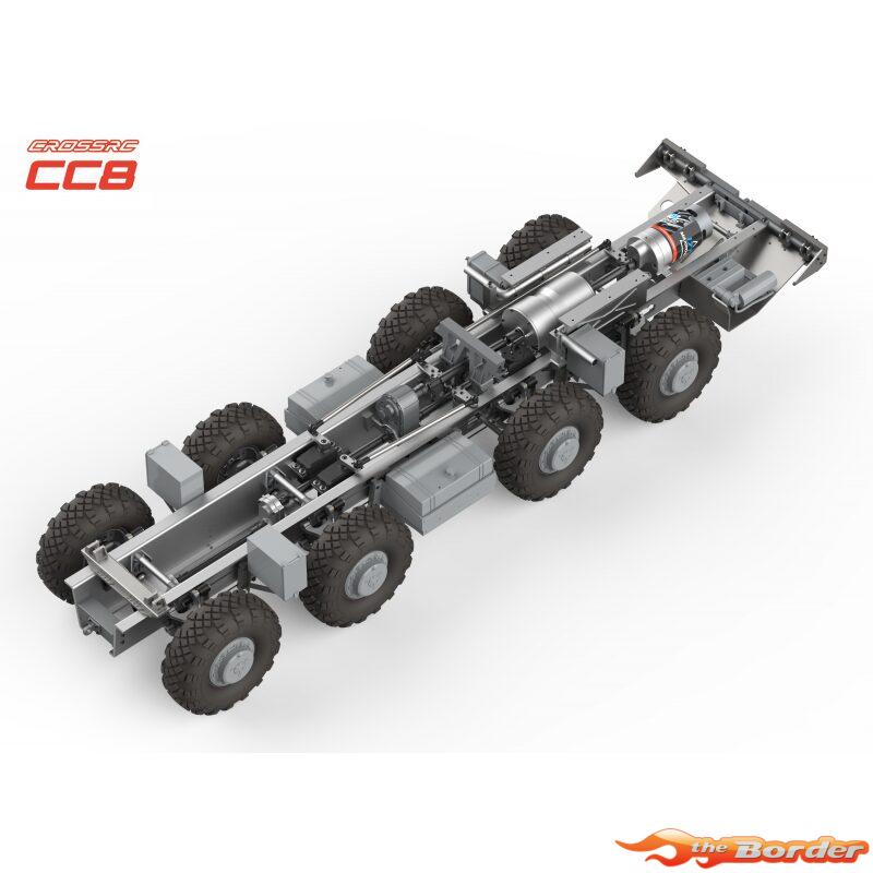 CrossRC CC8 8x8 1/12 Dump Truck Kit 90100244 - Afbeelding 31