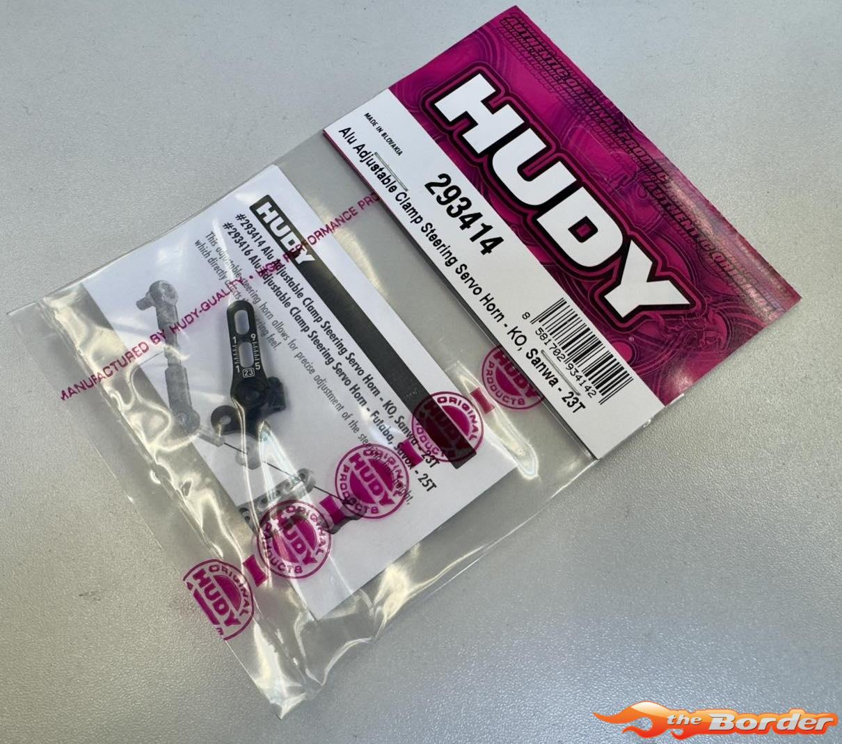 HUDY Alu Adjustable Clamp Steering Servo Horn - Ko Prop/Sanwa - 23T 293414