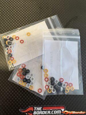 FrankenSlot Pom Shim Combo Set 3mm Axle (24) 88924