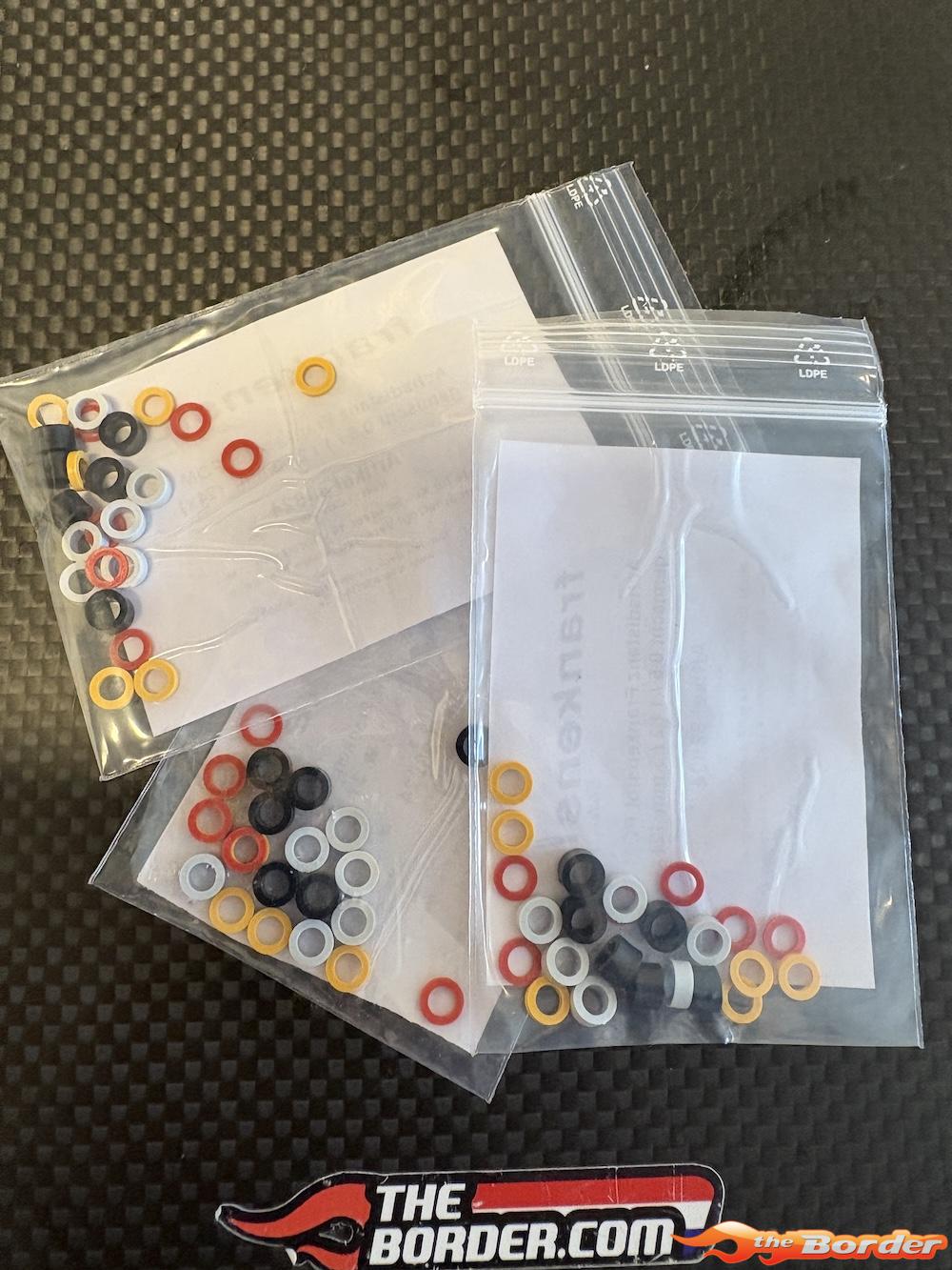 FrankenSlot Pom Shim Combo Set 3mm Axle (24) 88924