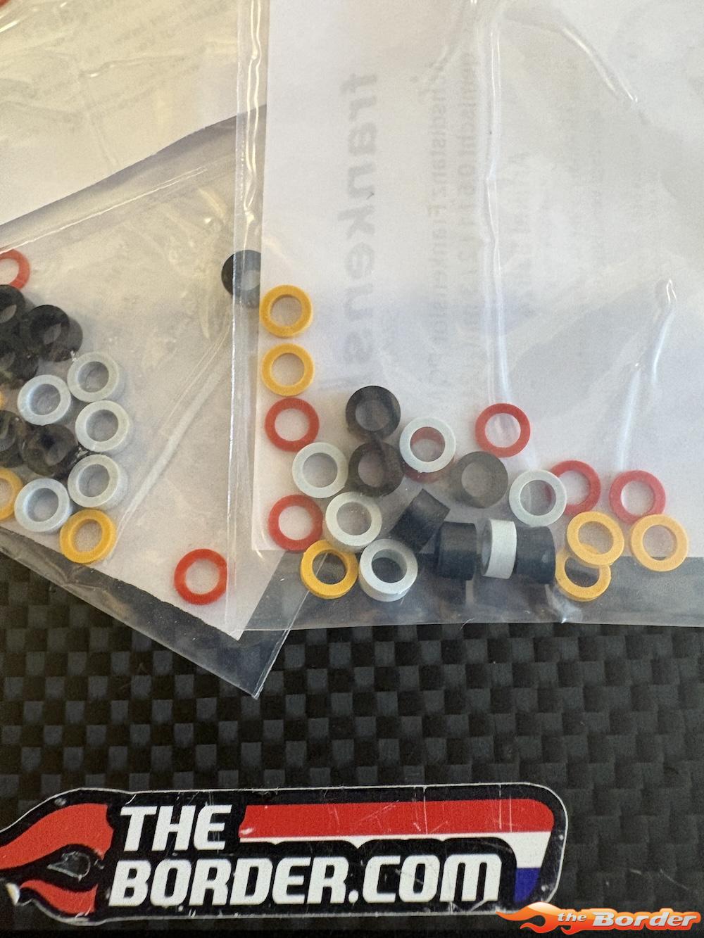 FrankenSlot Pom Shim Combo Set 3mm Axle (24) 88924 - Afbeelding 4