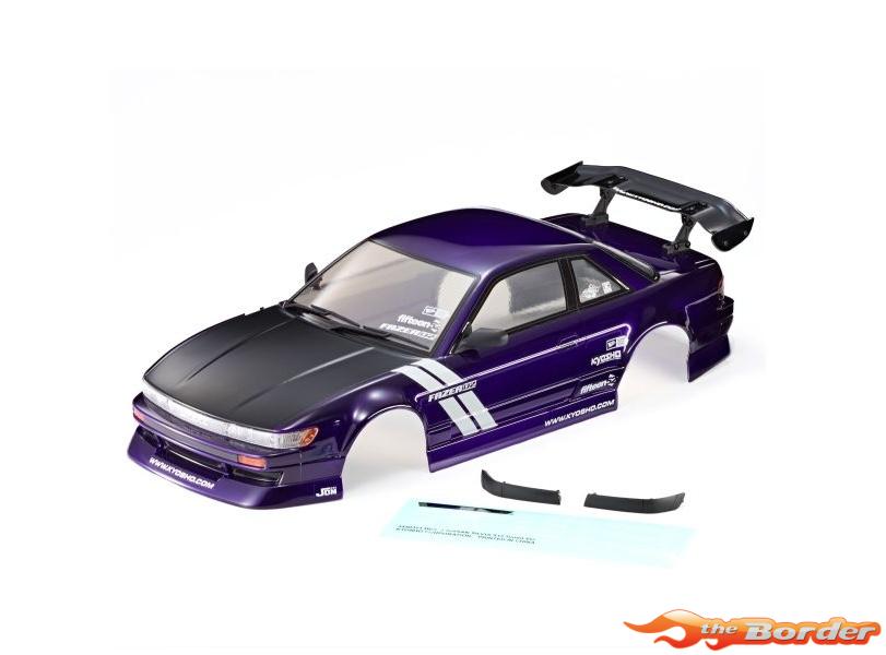 Kyosho Fazer FZ02S Nissan Silvia S13 Tuned Ver. Purple Body Shell Set FAB619PL