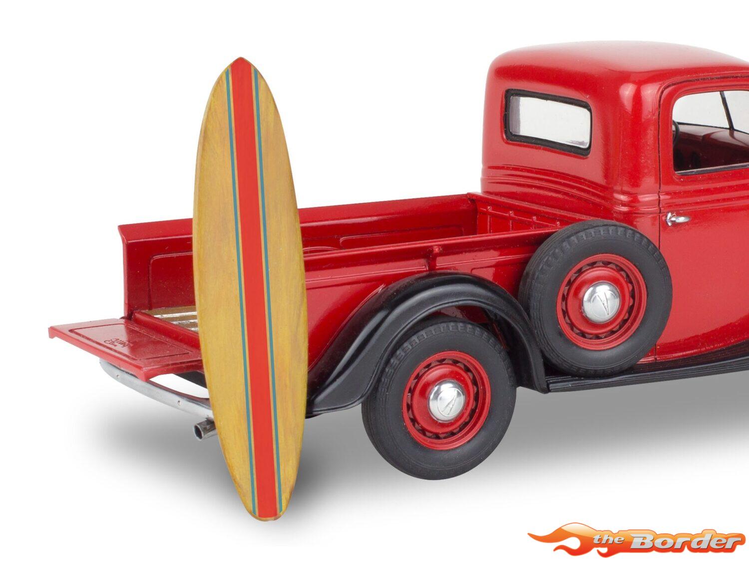Revell '37 Ford Pickup 2N1 met Surfboard Auto modelbouwpakket 1/32 14561 - Afbeelding 8