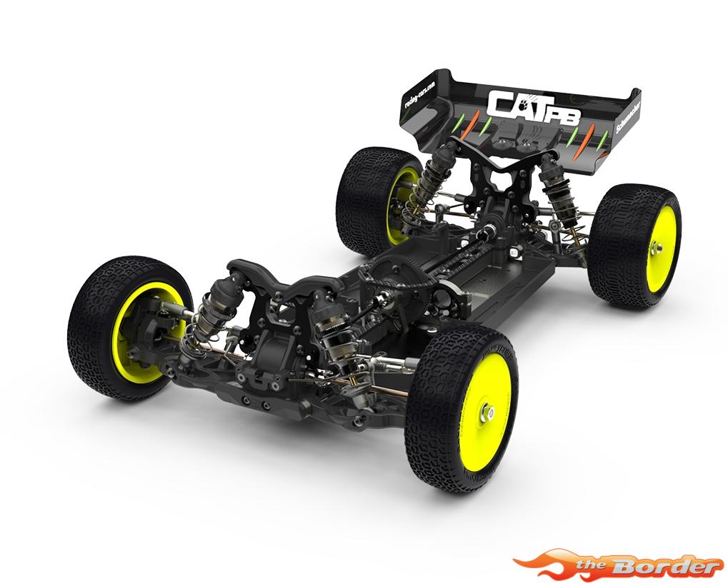 Schumacher CAT PB-D 1/10 4WD Buggy Kit (Dirt Spec) K223 - Afbeelding 5