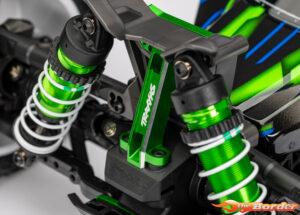 Traxxas Aluminium Front Shock Tower Brace - Green 1061-GRN