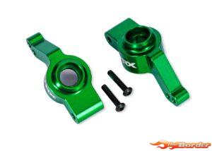 Traxxas Aluminium Stub Axle Carriers (L&R) EHD - Green 9065-GRN