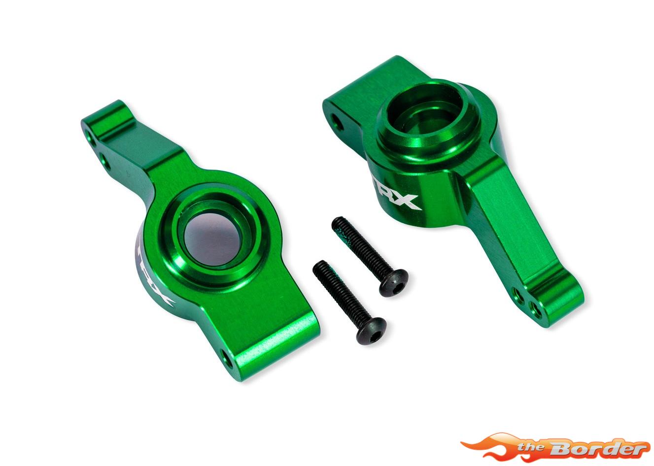 Traxxas Aluminium Stub Axle Carriers (L&R) EHD - Green 9065-GRN