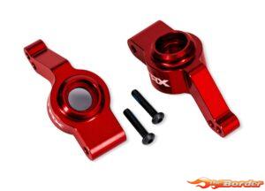Traxxas Aluminium Stub Axle Carriers (L&R) EHD - Rood 9065-RED