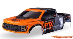 Traxxas Body Ford Raptor R Orange Fox 10112-ORNG