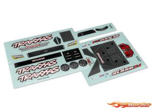 Traxxas Mini Slash 4X4 Decal Sheets 10817