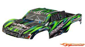 Traxxas Slash Body Green (Painted, Decals Applied, Clipless) 6946-GRN