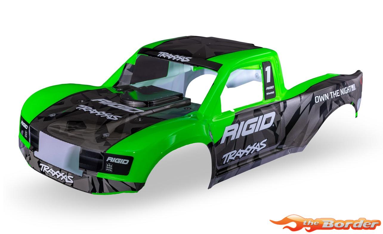 Traxxas Unlimited Desert Racer Fox Body Green Rigid 8559