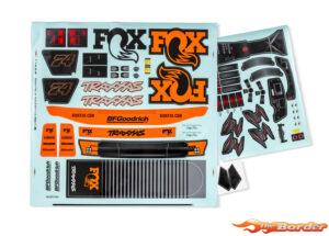 Traxxas Unlimited Desert Racer Fox Decals 8561