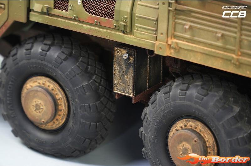 CrossRC CC8 8x8 1/12 Dump Truck Kit 90100244 - Afbeelding 17