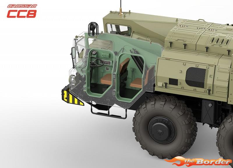 CrossRC CC8 8x8 1/12 Dump Truck Kit 90100244 - Afbeelding 18