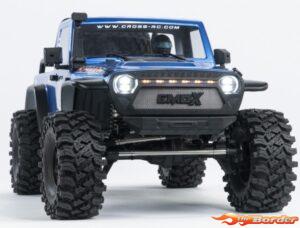 CrossRC Crawling kit - EMO X1 1/8 RTR 775 Brushed kit (blue) 90100154
