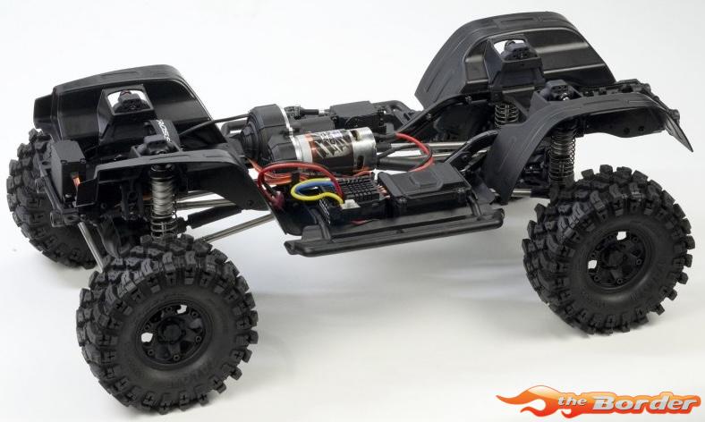 CrossRC Crawling kit - EMO X1 1/8 RTR 775 Brushed kit (blue) 90100154 - Afbeelding 20