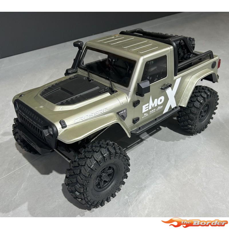 CrossRC Crawling kit - EMO X1 1/8 RTR Brushless kit (silver) 90100158 - Afbeelding 18