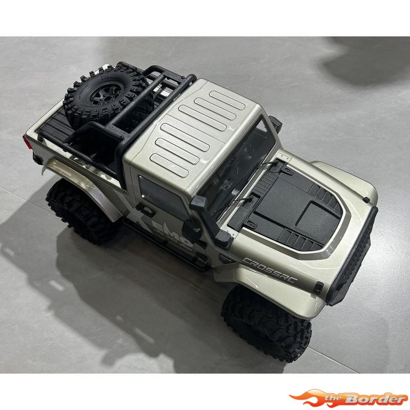 CrossRC Crawling kit - EMO X1 1/8 RTR Brushless kit (silver) 90100158 - Afbeelding 17