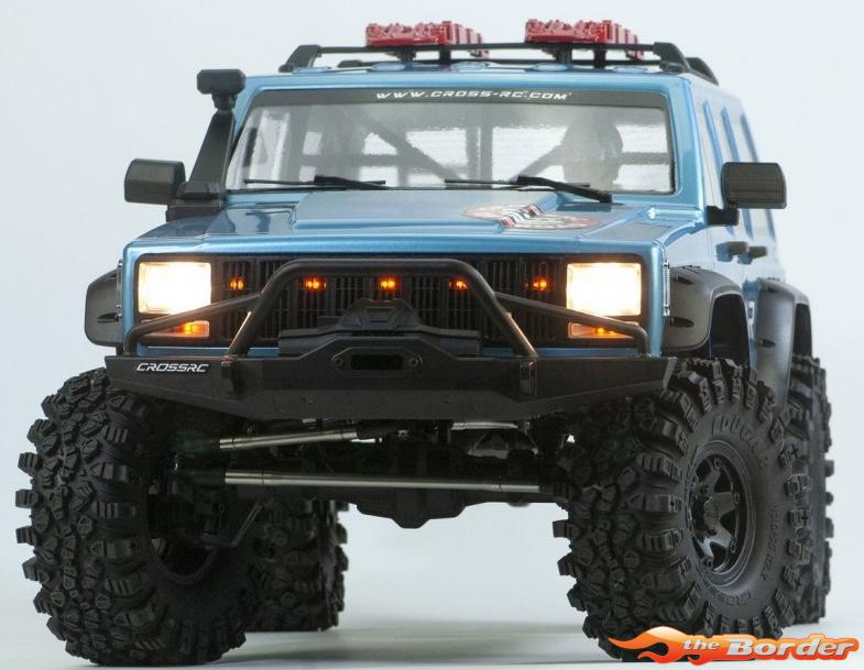 CrossRC Crawling Kit EMOX2 1/8 RTR Metal Light Blue 90100160 - Afbeelding 2