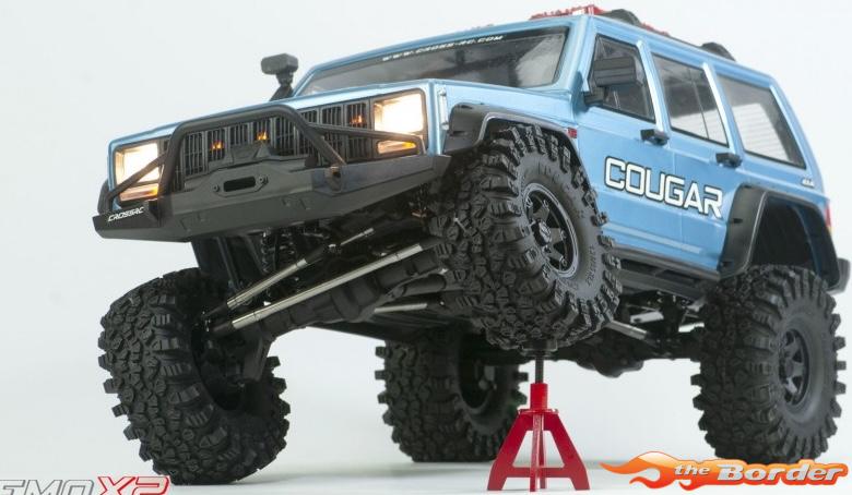 CrossRC Crawling Kit EMOX2 1/8 RTR Metal Light Blue 90100160 - Afbeelding 4