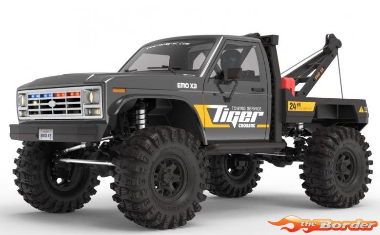 CrossRC Crawling kit - EMOX3 1/8 ARTR kit (Deep Grey) 90100174