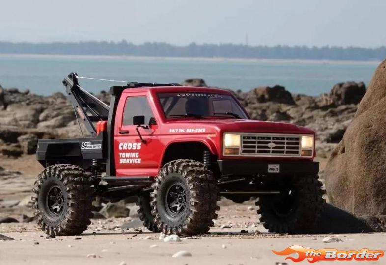 CrossRC Crawling kit - EMO X3 1/8 ARTR kit (Metal Red) 90100171 - Afbeelding 4