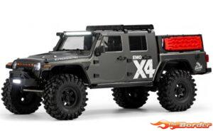 CrossRC Crawling kit - EMOX4 1/8 RTR Brushless kit (Grey) 90100176