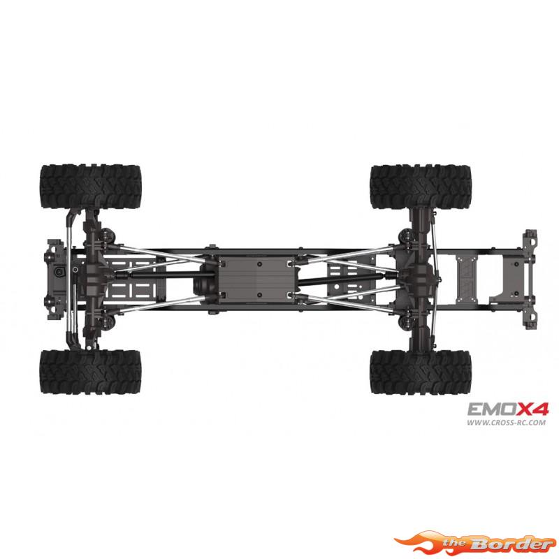 CrossRC Crawling kit - EMO X3 1/8 ARTR kit (Metal Red) 90100171 - Afbeelding 14