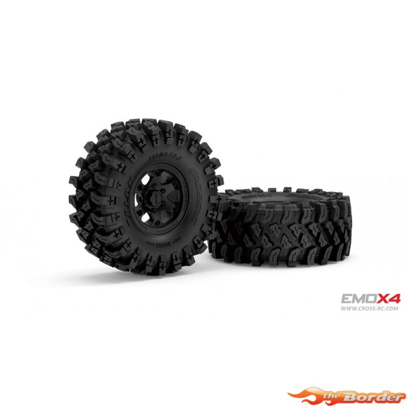 CrossRC Crawling kit - EMOX4 1/8 RTR Brushless kit (Grey) 90100176 - Afbeelding 20