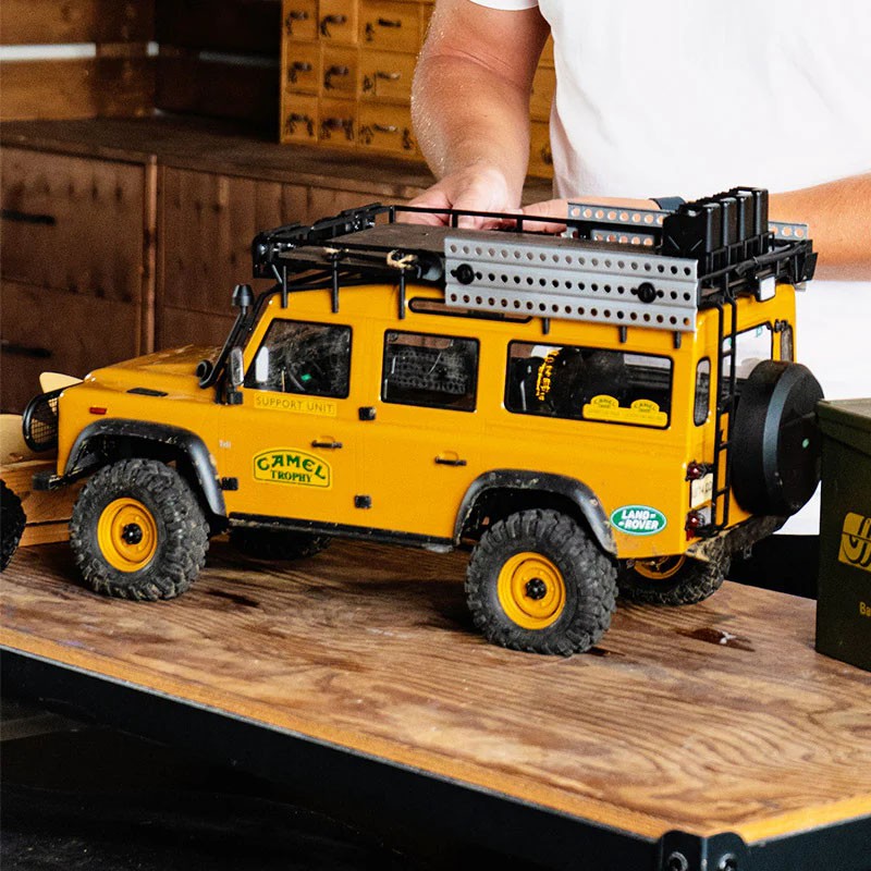 FMS 1/10 Land Rover Defender 110 FCX10 Crawler RTR (RS Version) FMS11045RS-YL-SP - Afbeelding 8