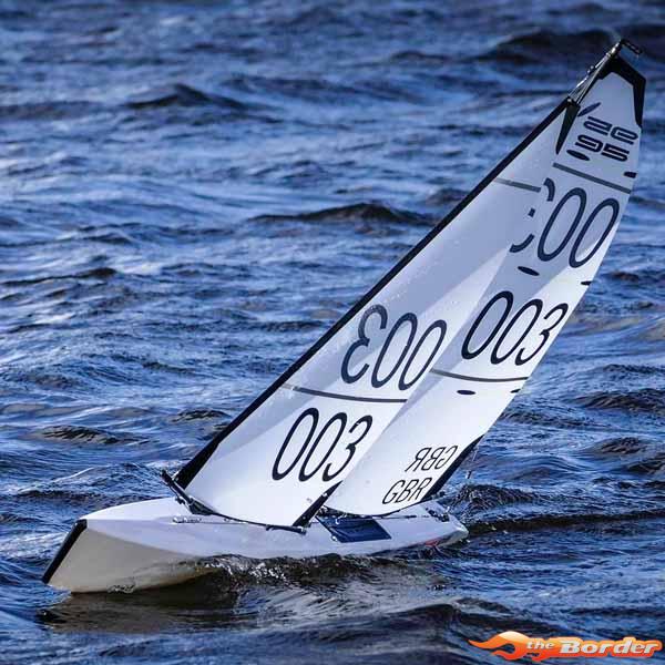 Joysway Dragon Flite 95 V3 950mm Racing Sailboat RTR JW8811V3 - Afbeelding 6