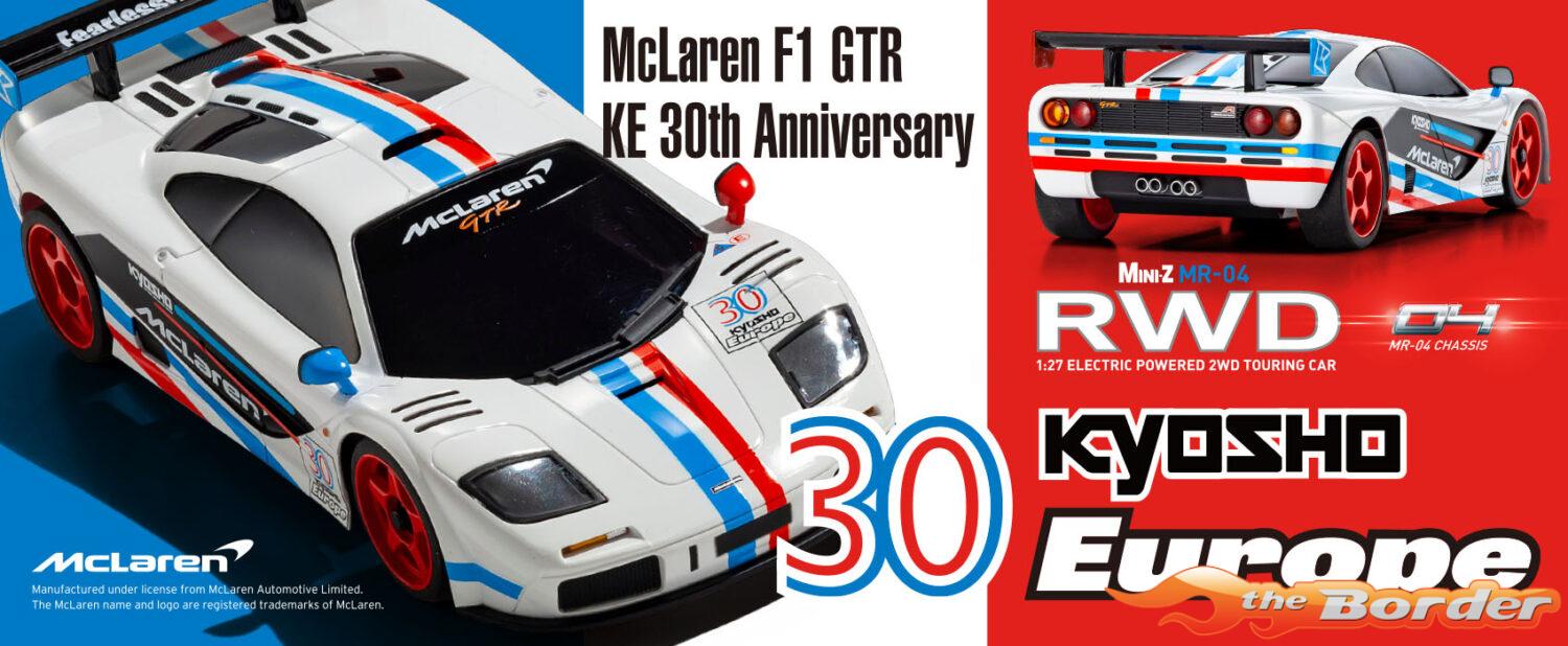 Kyosho Mini-Z MR04 RWD McLaren F1 GTR 30th Anniversary 32372KE - Afbeelding 3