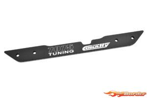 Corally Chassis Brace XL6S - Center Lower - Aluminum 7075 3mm Hard Anodised C-00180-1125