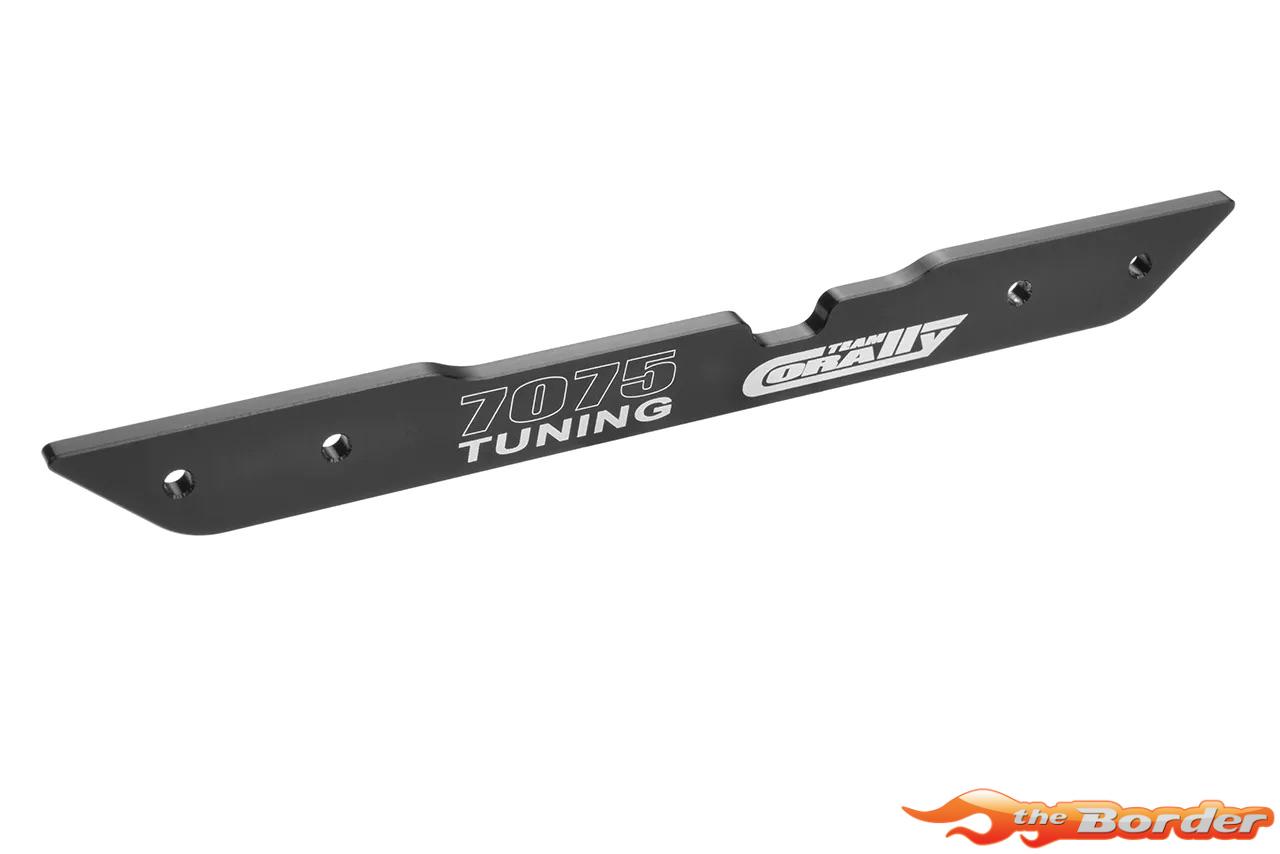 Corally Chassis Brace XL6S - Center Lower - Aluminum 7075 3mm Hard Anodised C-00180-1125 - Afbeelding 4