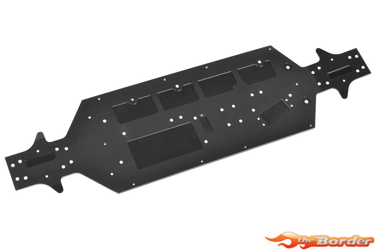 Corally Chassis - MT G2 Aluminum 7075 3mm - Hard Anodised Black C-00180-1211 - Afbeelding 3