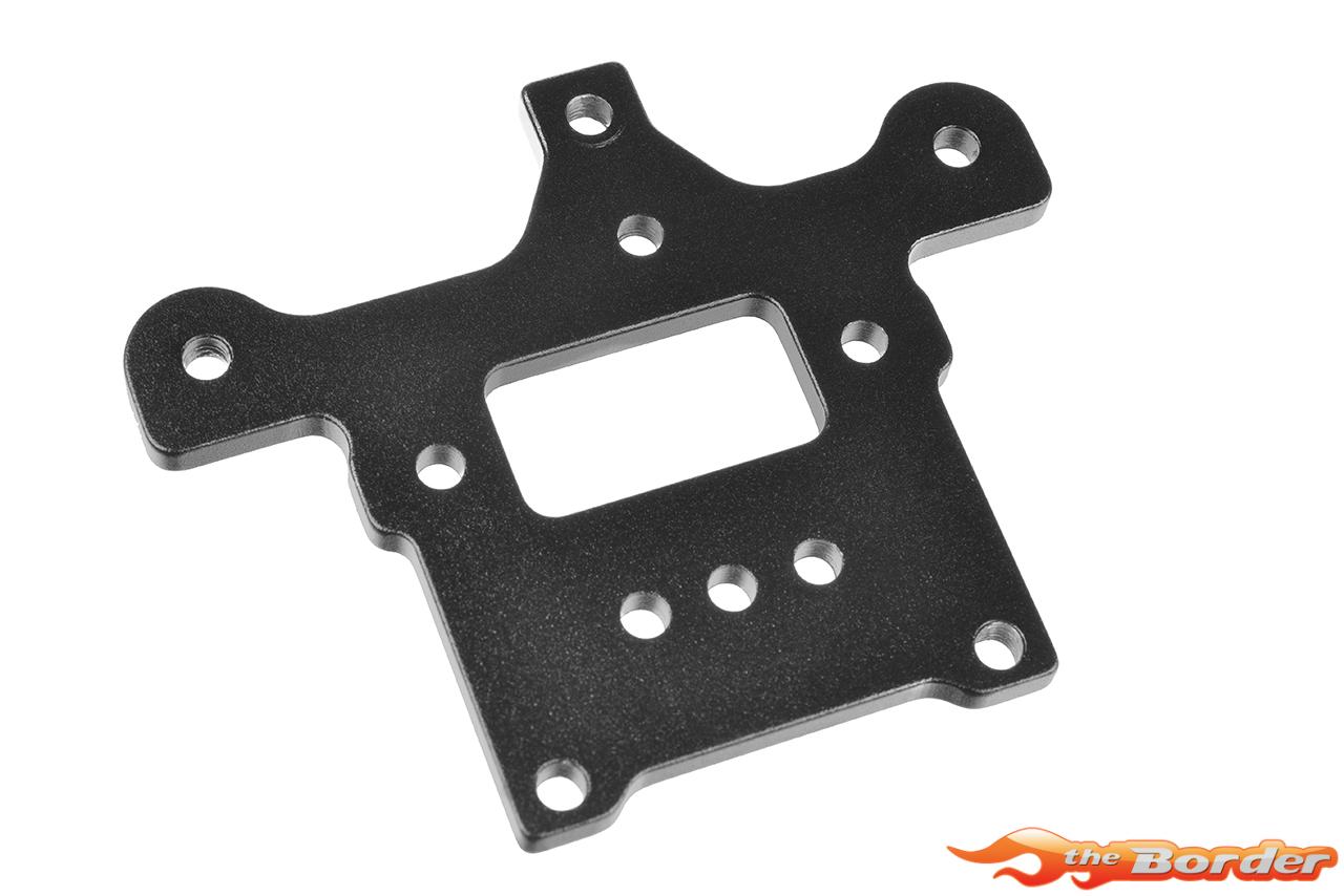 Corally Steering Deck XL6S - Aluminium Black C-00180-868