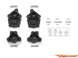 CrossRC 1/6 Rear Portal Axle Gearbox 97401450