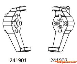 CrossRC 1/6 Steering Knuckle C-Hub 97401448