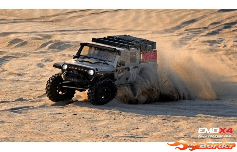CrossRC Crawling kit - EMO X4 1/8 ARTR Kit Silvery 90100180 - Afbeelding 24