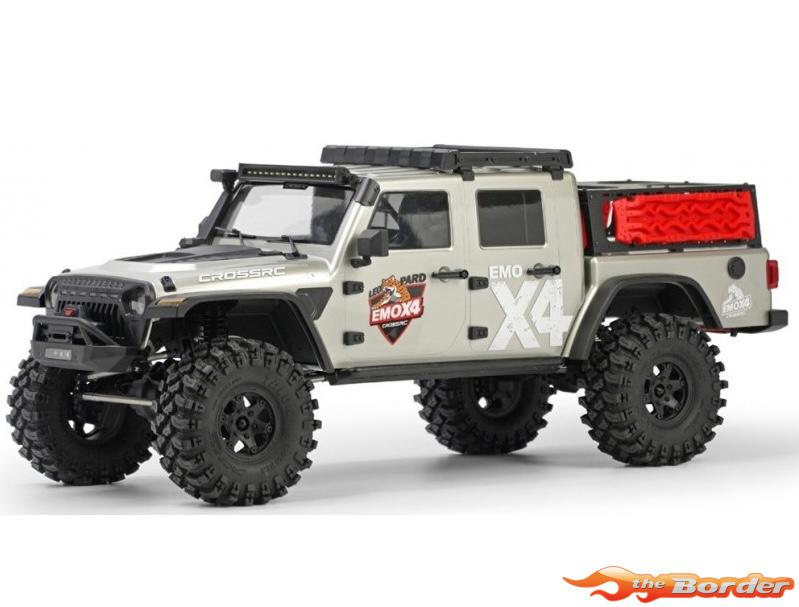 CrossRC Crawling kit - EMO X4 1/8 ARTR Kit Silvery 90100180
