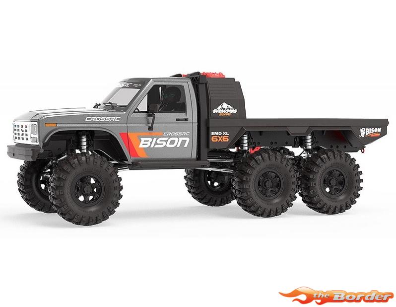 CrossRC Crawling kit - EMO XL 1/8 ARTR Kit Deep Grey 90100189