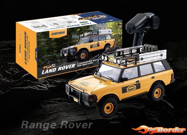 FMS 1/10 Range Rover 110 FCX10 Crawler ARTR Kit (RS Version) FMS11044RS-YL-SP
