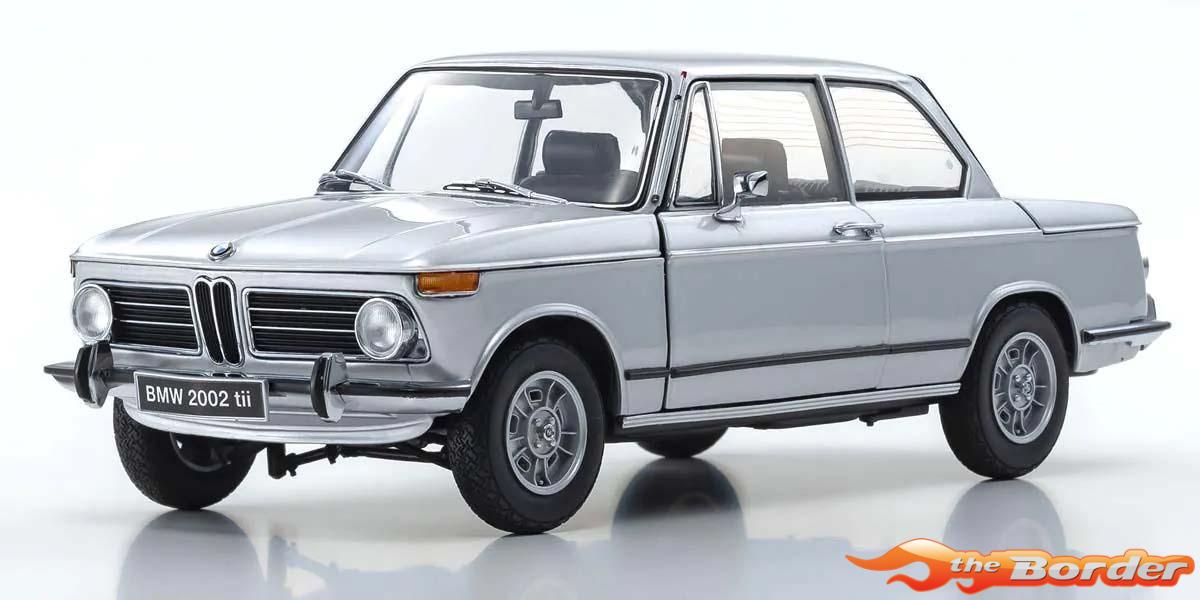 Kyosho 1-18 BMW 2002 Tii Silver 08543S