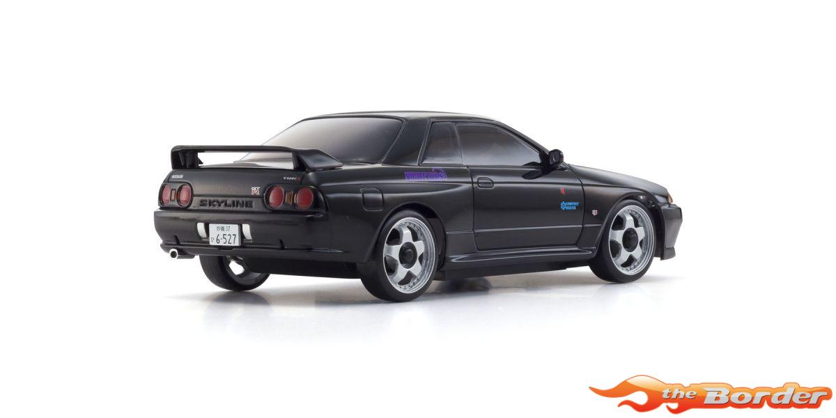 Kyosho Mini-Z AWD Nissan Skyline R32 V-SPECII Initial-D Black 32652ID - Afbeelding 4