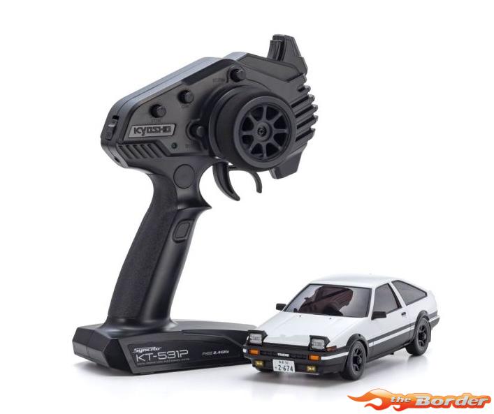 Kyosho Mini-Z AWD Toyota Sprinter Trueno AE86 Initial-D White 32651ID