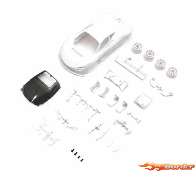 Kyosho Mini-Z Body Set McLaren 720S GT3 White Body MZN234