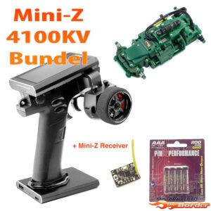 Kyosho Mini-Z MR-03 Evo SP Brushless Green 4100KV met Noble NB4+ Bundel