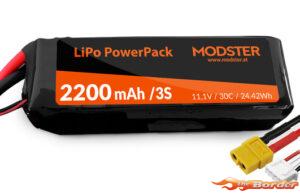 MODSTER LiPo Battery 3S 11.1V 2200mAh MD10069