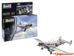 Revell Beechcraft Model 18 Modelbouwpakket met Verf 63811